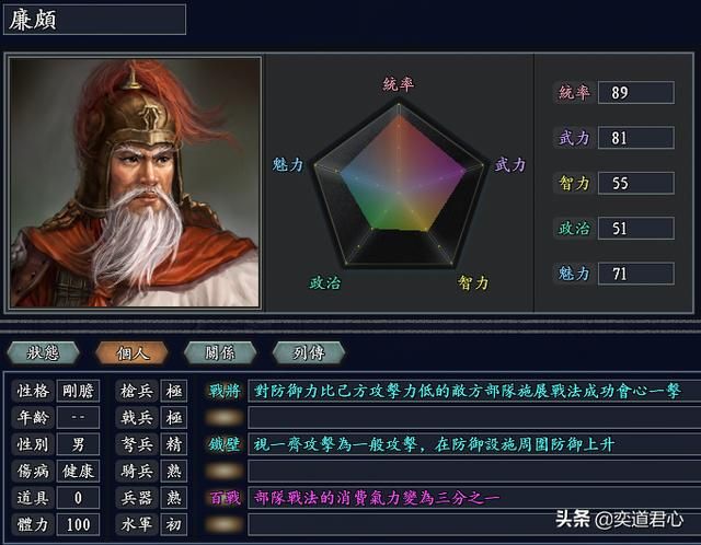 三国志11无尽的野望大秦将领都有谁（大秦核心十三大将领一览）