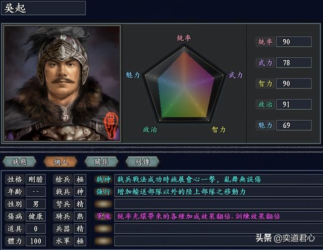 三国志11无尽的野望大秦将领都有谁（大秦核心十三大将领一览）