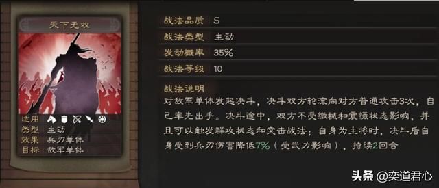 三国志战略版吕布怎么样（吕布属性战法详细介绍）