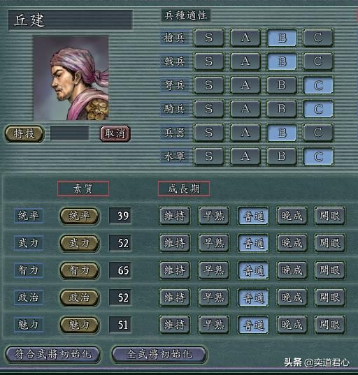 三国志11钟会手下能臣如何培养（钟会八将极限培养属性一览）