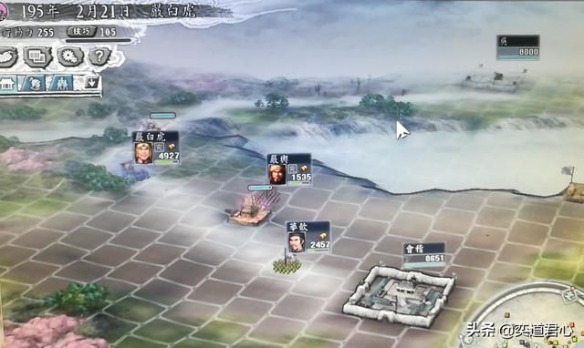 三国志11群雄割据剧本严白虎怎么玩（严白虎称霸江东玩法分享）