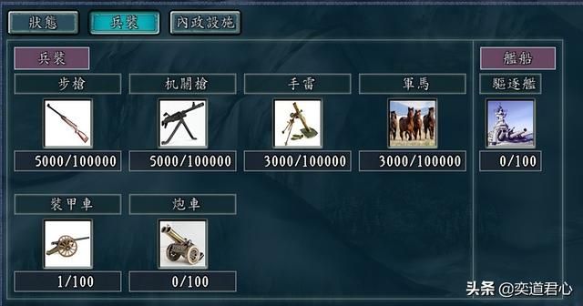 三国志11亮剑MOD中国军魂剧本介绍(李云龙与楚云飞势力一览)