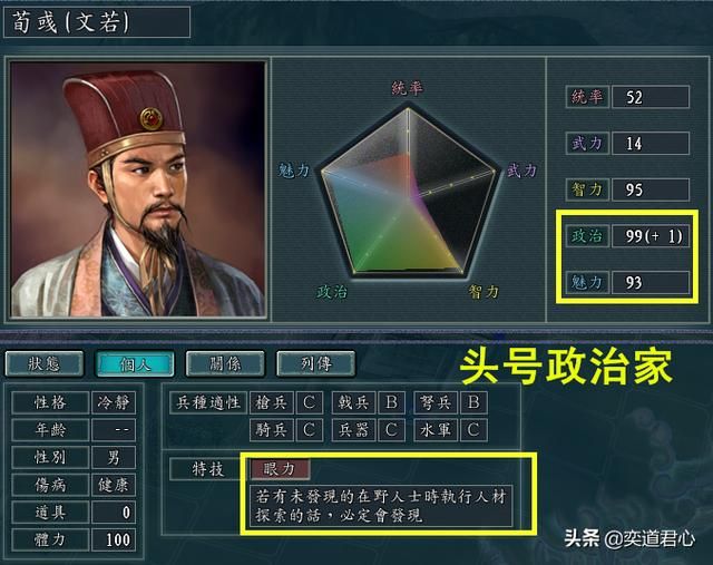 三国志11哪些军师可以成为君主(六个可以做领袖的军师谋士)