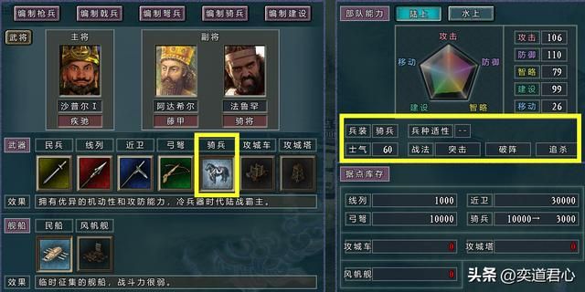 三国志11四海清一伊斯兰势力武将怎么配队（五大强力武将组合一览）