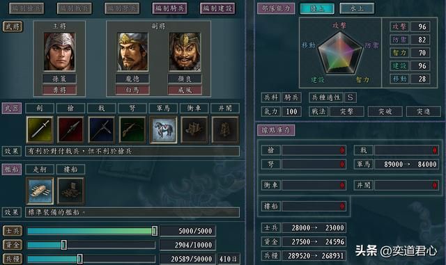 三国志11兵种争霸剧本骑兵势力怎么玩（骑兵对全武将玩法分享）