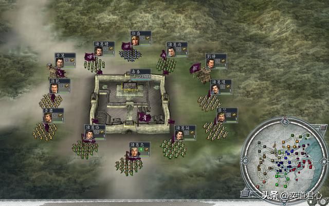 三国志11地域之争剧本介绍04(青徐刘虞势力开局城池武将一览)