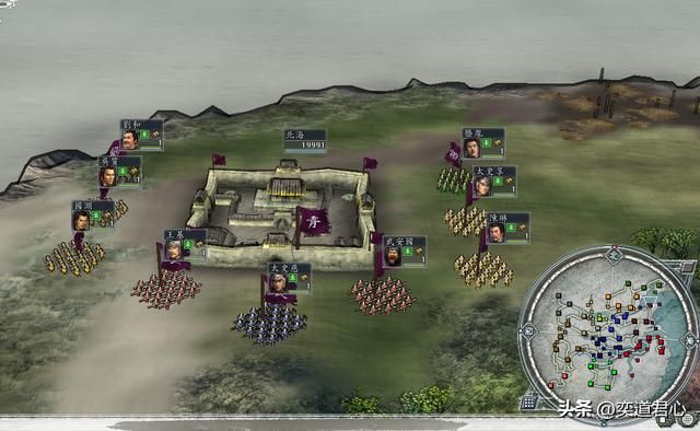 三国志11地域之争剧本介绍04(青徐刘虞势力开局城池武将一览)