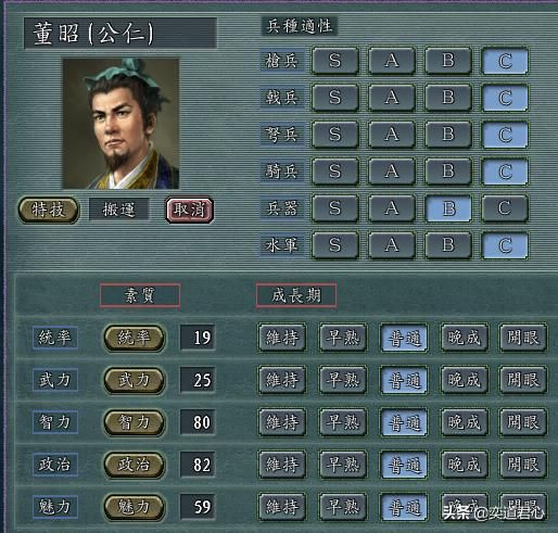 三国志11：盘点二十个需要重新设计特技的武将