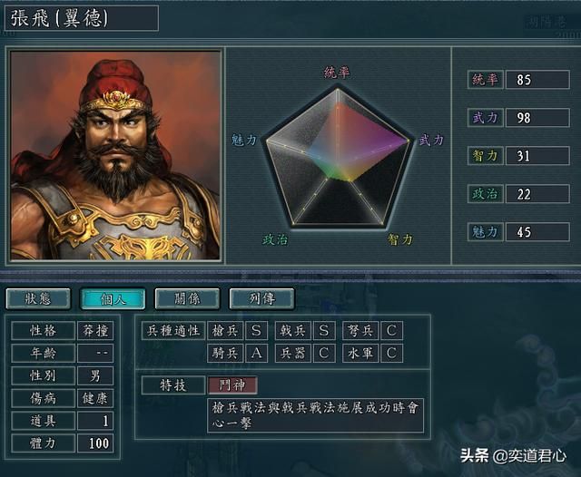 三国志11：关张二人能否像赵云一样七进七出单骑救主？