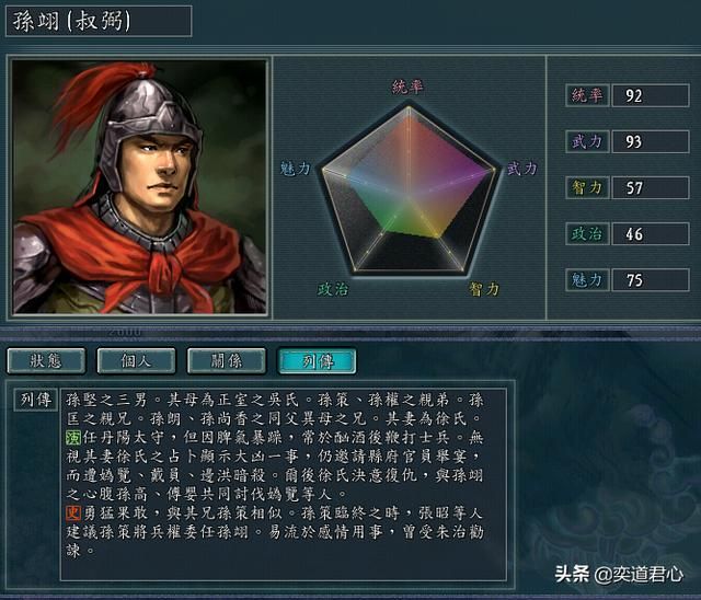三国志11：孙策孙权如果一同被杀，游戏中你会选谁继任主公？