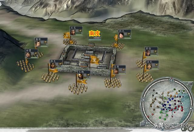 三国志11地域之争剧本介绍02(冀州张角势力开局城池武将一览)