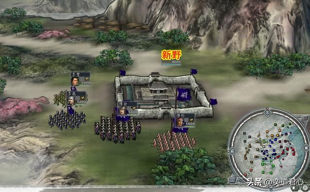 三国志11地域之争剧本介绍08（荆州刘焉势力开局城池武将一览）