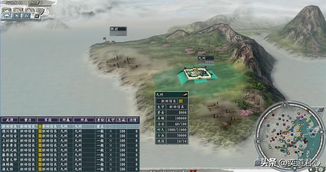 三国志11哪些模组中有日本（各MOD中的日本势力盘点）