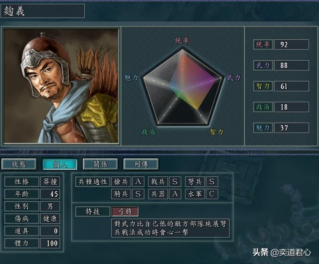 三国志11：盘点那些因为过早逝世而被惨遭游戏削弱的武将