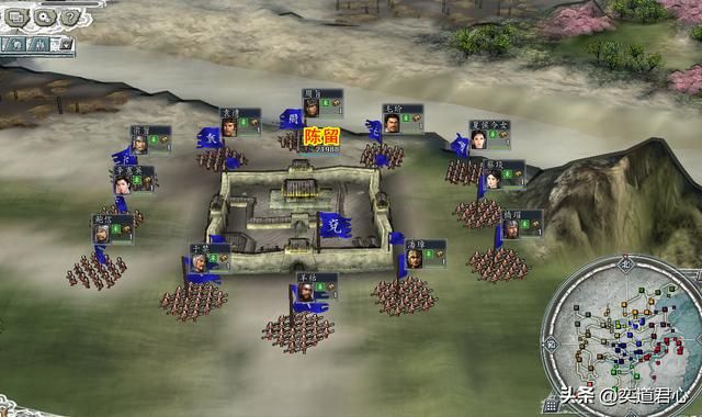 三国志11地域之争剧本介绍03(兖豫曹操势力开局城池武将一览)