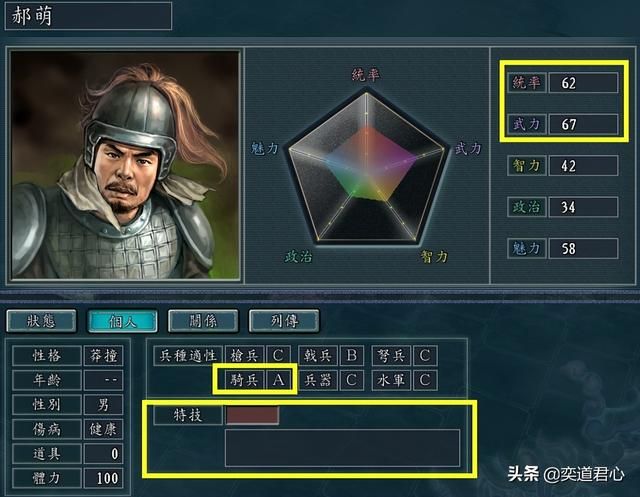 三国志11:盘点那些被人强加刻板印象的武将