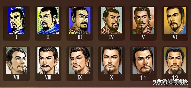 三国志1-14代_刘备武力值不高,但魅力值登顶