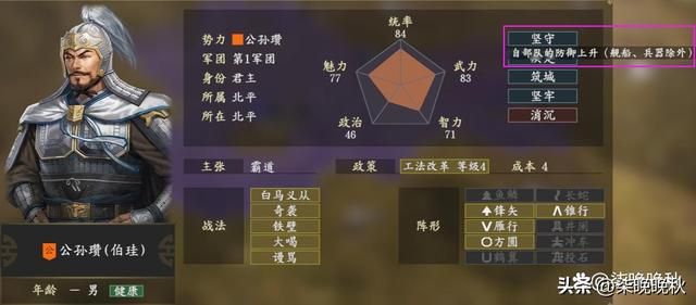 三国志14_六个武将个性介绍，火神和奸雄不愧是神将专属
