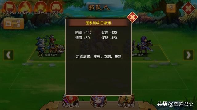 三国游戏萌军天下_怎么配出战力彪悍的队伍，必须注意这四点
