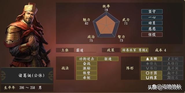 三国志14_诸葛家族第一代三人都有怎样的表现?