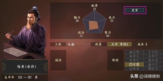 三国志14_(神威,神眼,石兵,史官,诗韵,使役)六种个性介绍