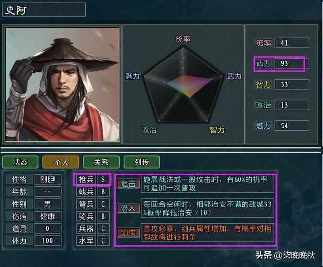 三国志11_双帝师的王越和史阿表现平庸