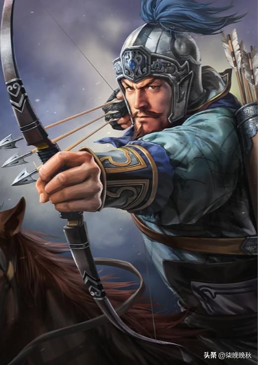 《三国志14》射神夏侯渊，最适合躲在队友身后放冷箭
