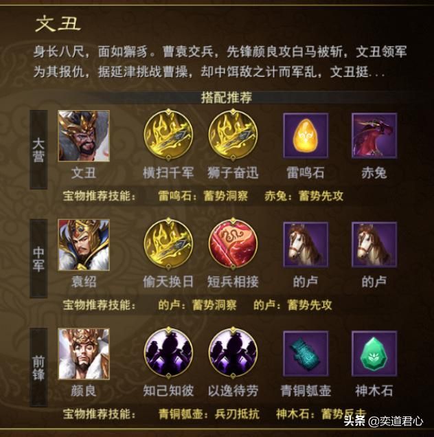 率土之滨“筷子兄弟”颜良文丑合体，两人如胶似漆