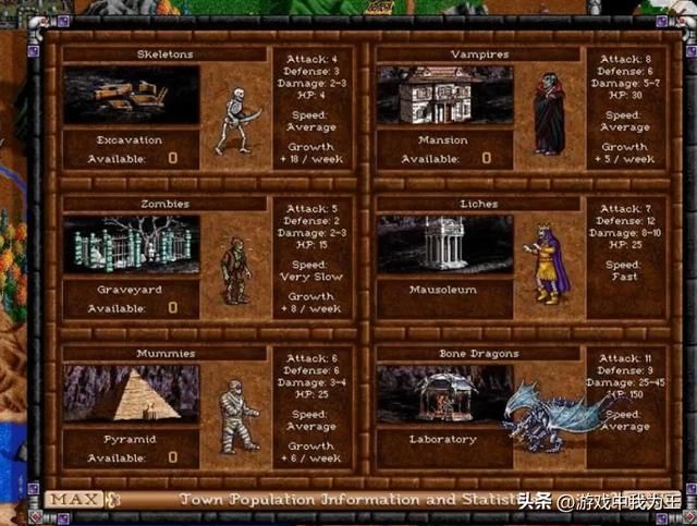 英雄无敌2:人族最吃亏的地方是兵种类型