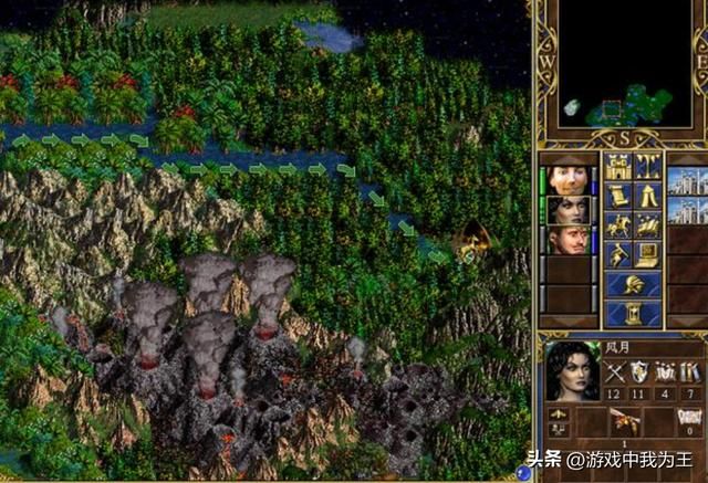 英雄无敌2:不用带别的兵种,荡平全图有它一个就够了!