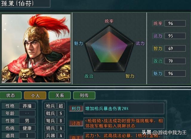 三国志5单挑想赢吕布,最大概率只能靠赵云!