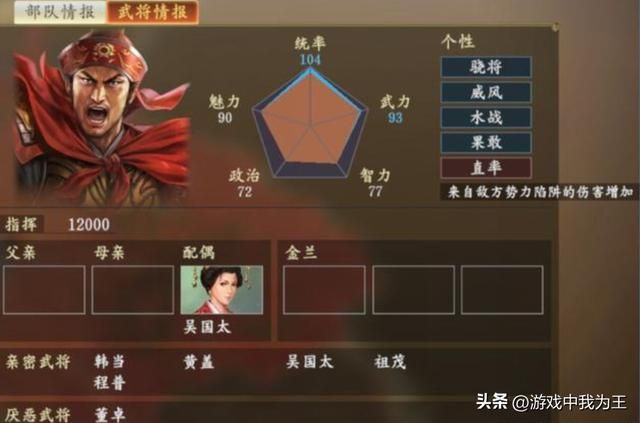 三国志14这几个武将严重被低估，看看有没有你心中的英雄