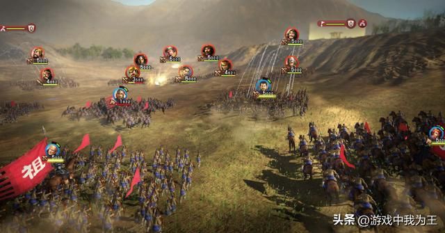 三国志13:完全没有办法绝地翻盘,被别人兵压死