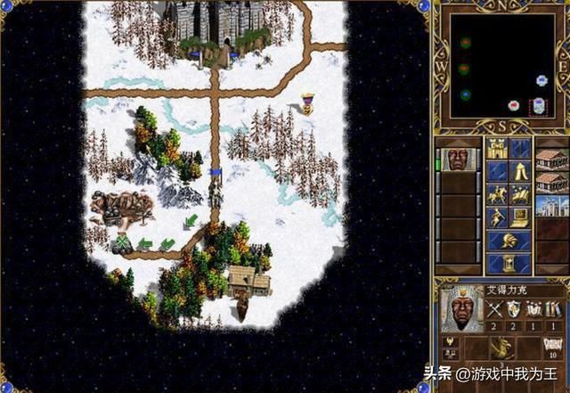 英雄无敌3:这才是有后期大兵团决战潜力的地图!