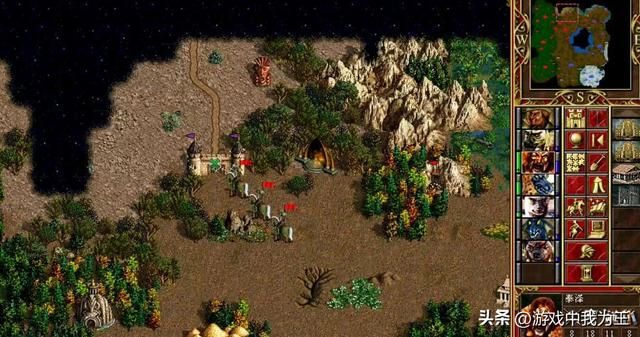 英雄无敌3:这才是有后期大兵团决战潜力的地图!