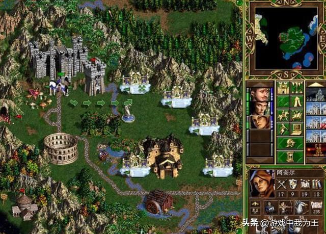 英雄无敌3:魔法门真正的精髓,不是战斗杀伤魔法,而是这个!