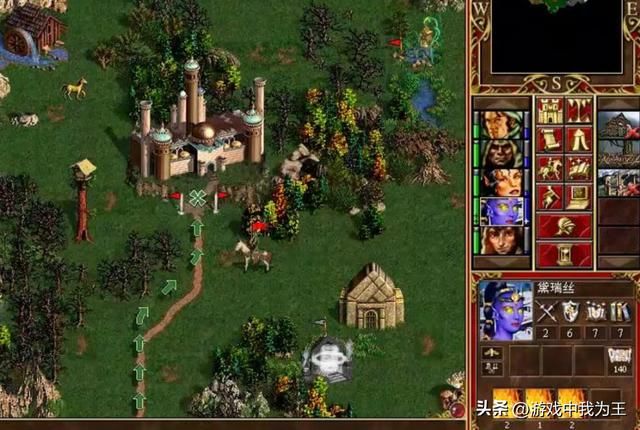 英雄无敌3里面真正的难度在于地图大小!