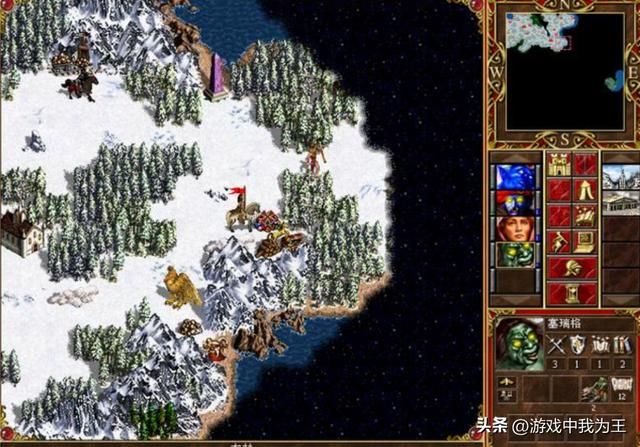英雄无敌3:沼泽的“扛把子”,小地图很强!