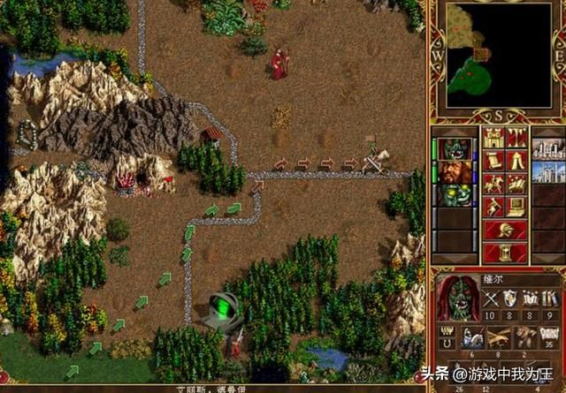 英雄无敌3:这个图到处传送门,电脑随时传过来偷你家!