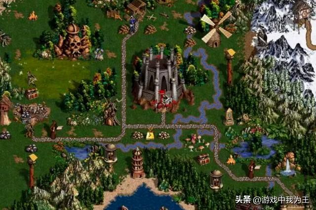 英雄无敌3：这才是普通人的玩法，超大双层无水，满地图寻宝！