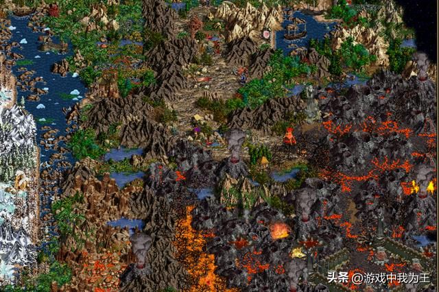 英雄无敌3:wog版本地狱难度,只能按套路玩!