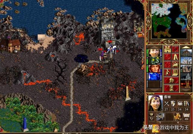 英雄无敌3:地狱最大的特点,帅就完了,能不能打无所谓!