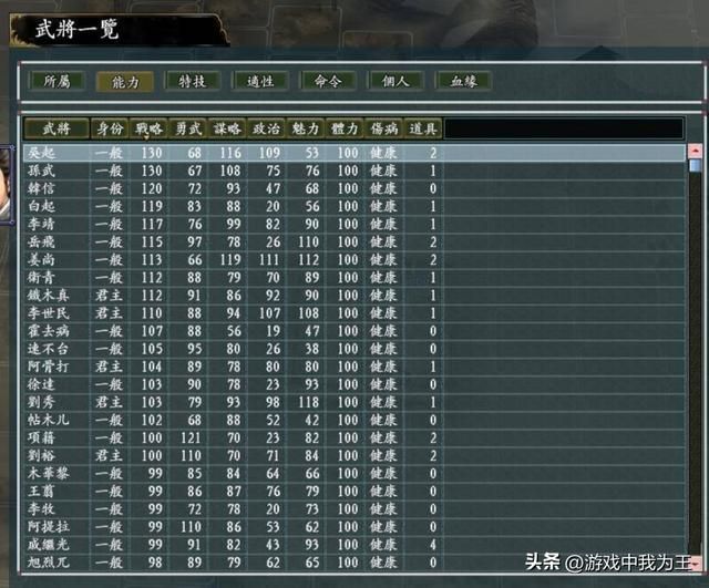 三国志11:这才是正确的打开方式,牛的文臣武将全部在你这了!