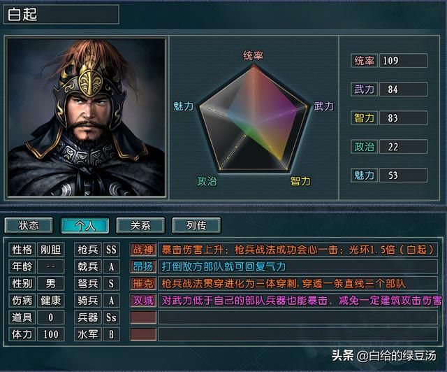 三国志11:真英雄平衡版,顶尖武将还能一队灭国吗?