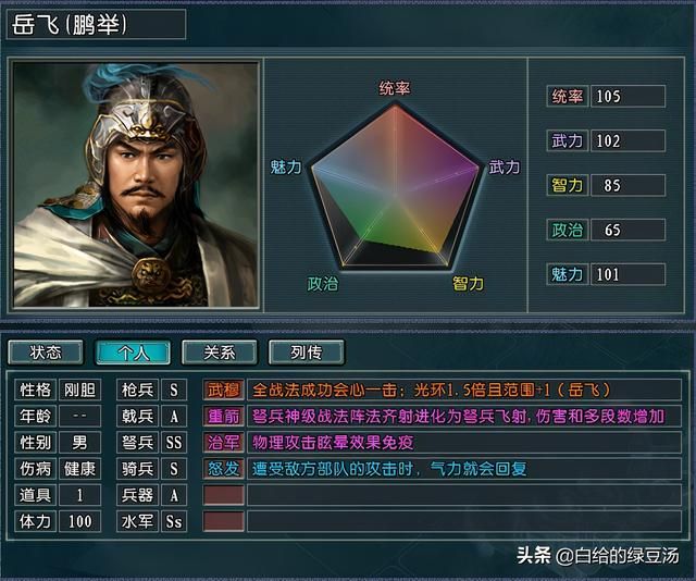 三国志11:真英雄平衡版,顶尖武将还能一队灭国吗?