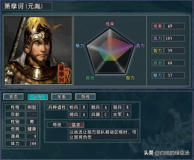 三国志11血色衣冠:原版特技大改版