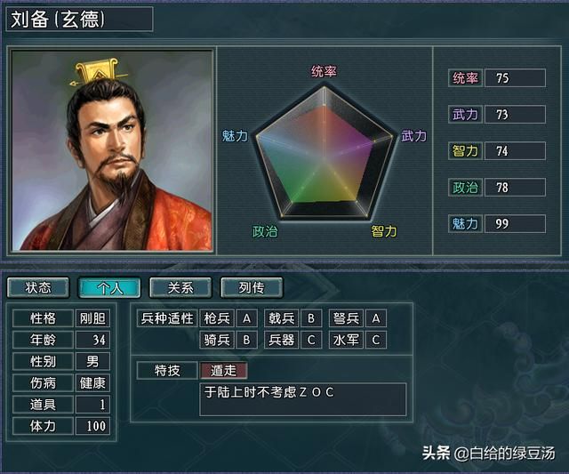 三国志11:从游戏中了解刘备“毫无波澜”的逆袭史