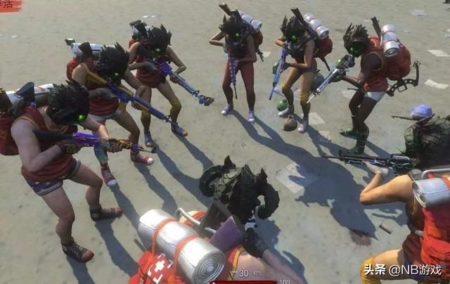 H1Z1红衣军横行,PUBGM被完全控制,海外玩家炫耀在GOT中没人能敌