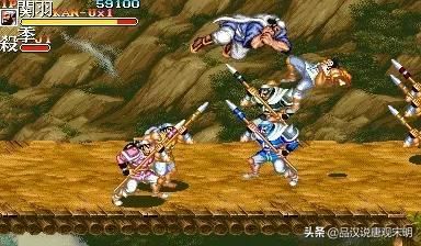 关羽是吞食天地五人组中最易上手的角色,而黄忠则是最强大的