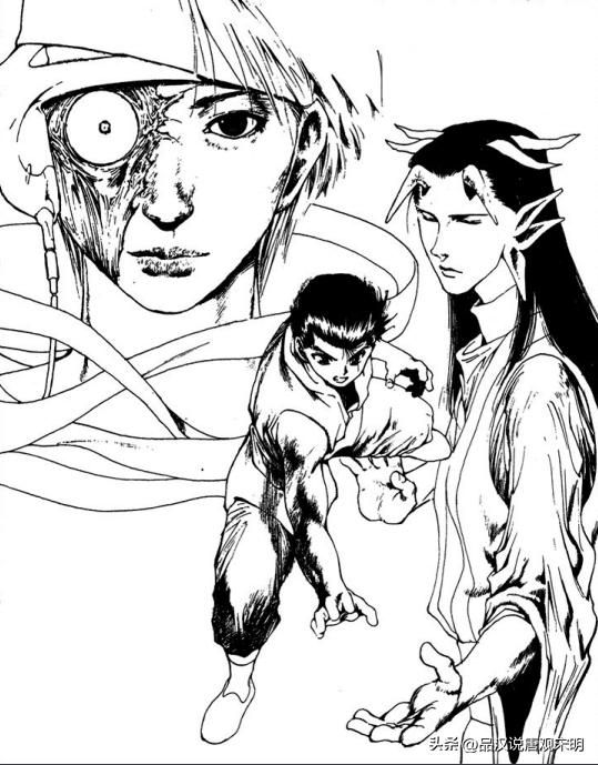 幽游白书世界的BOSS排行榜:黄泉力量超越S级,但户愚吕的威压却不逊于B级